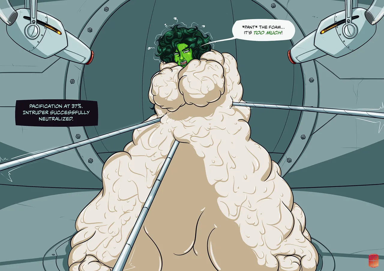 She-Hulk bondage page 12 full