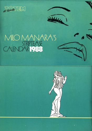 Milo Manara's Striptease Calendar 1988 [Spanish] cover