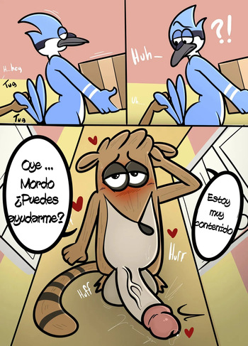 [Taillove] Mordecai X Rigby [Spanish By lvg] cover