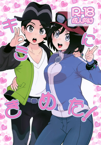 (C106) [Kajuu Gum (Sana)] Kimi ni Kimeta! (Pokémon) cover