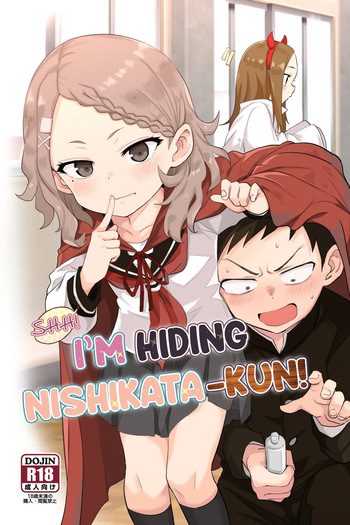 [Nikoushikou (Nekosaki Aoi)] Shh~ I’m Hiding Nishikata-Kun! (Teasing Master Takagi-san) [English] [NTerm] [Digital] cover