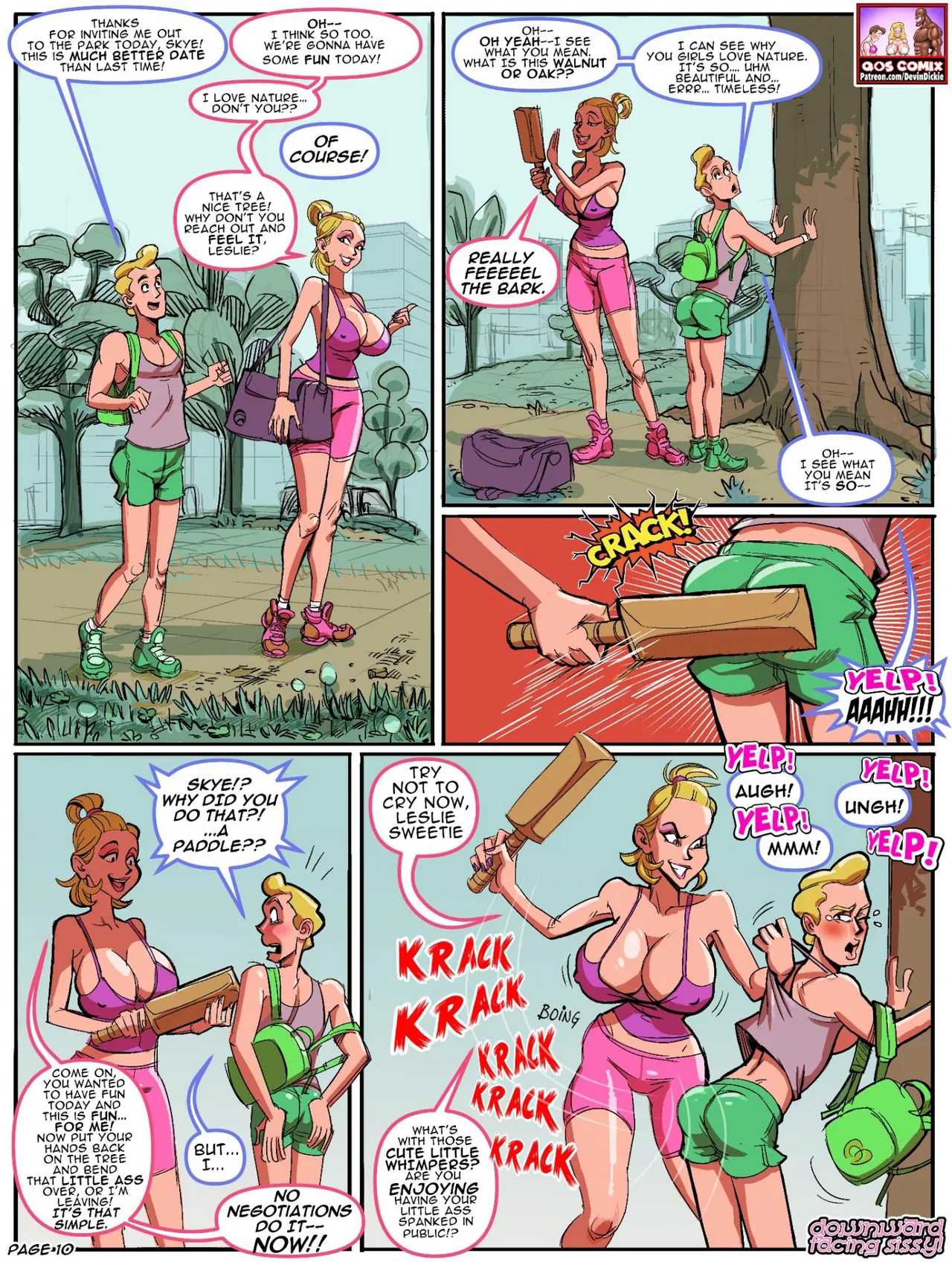 Devin Dickie - Downward Facing Sissy page 11 full