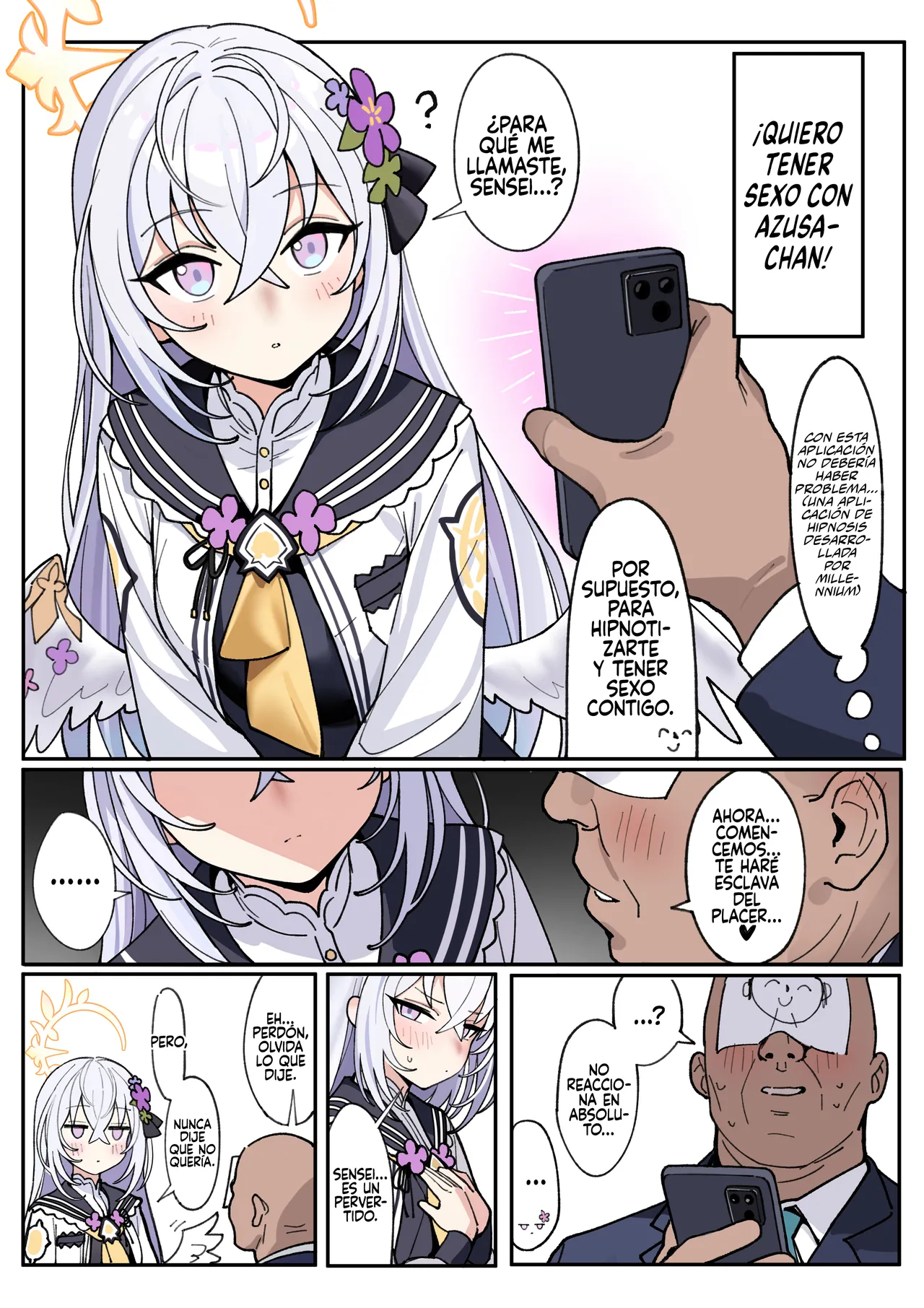 Hakudaku Tenshi to no, Torokeru You na Joukou page 4 full