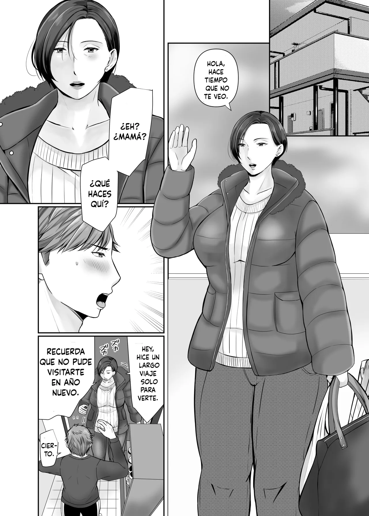 Hitorigurashi no Musuko ni Semararete page 2 full
