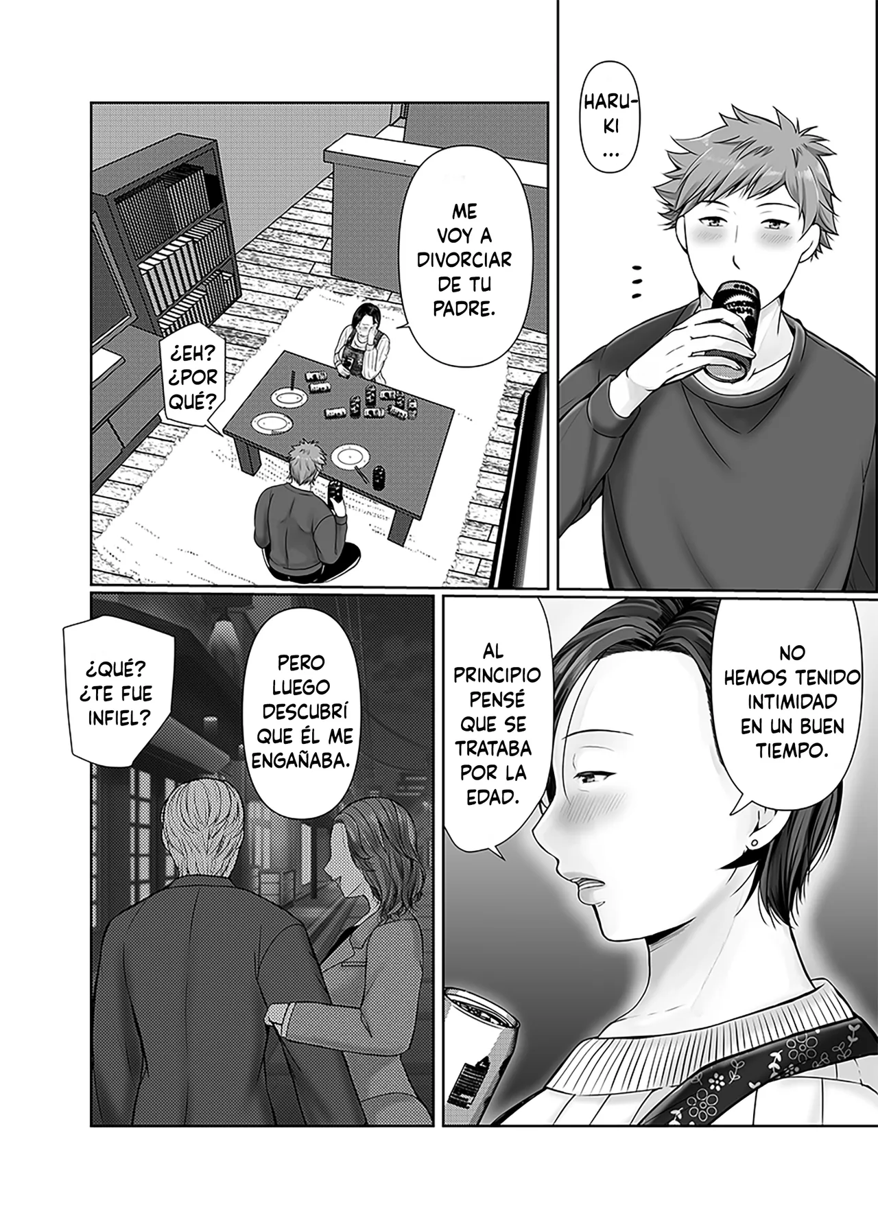 Hitorigurashi no Musuko ni Semararete page 7 full