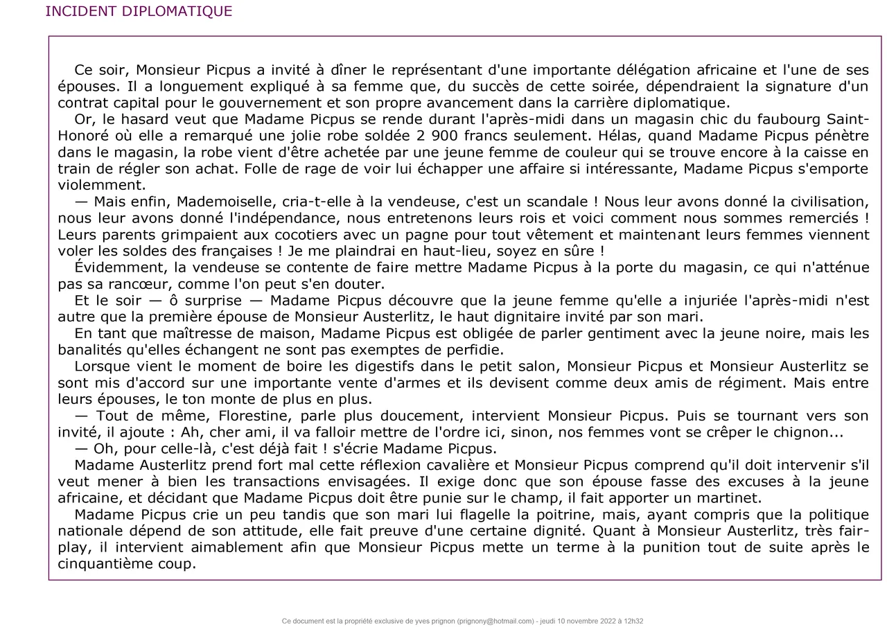 Douleurs Fugitives page 12 full