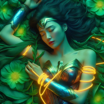 Wonder Woman by karina1971 [AI Generated] cover