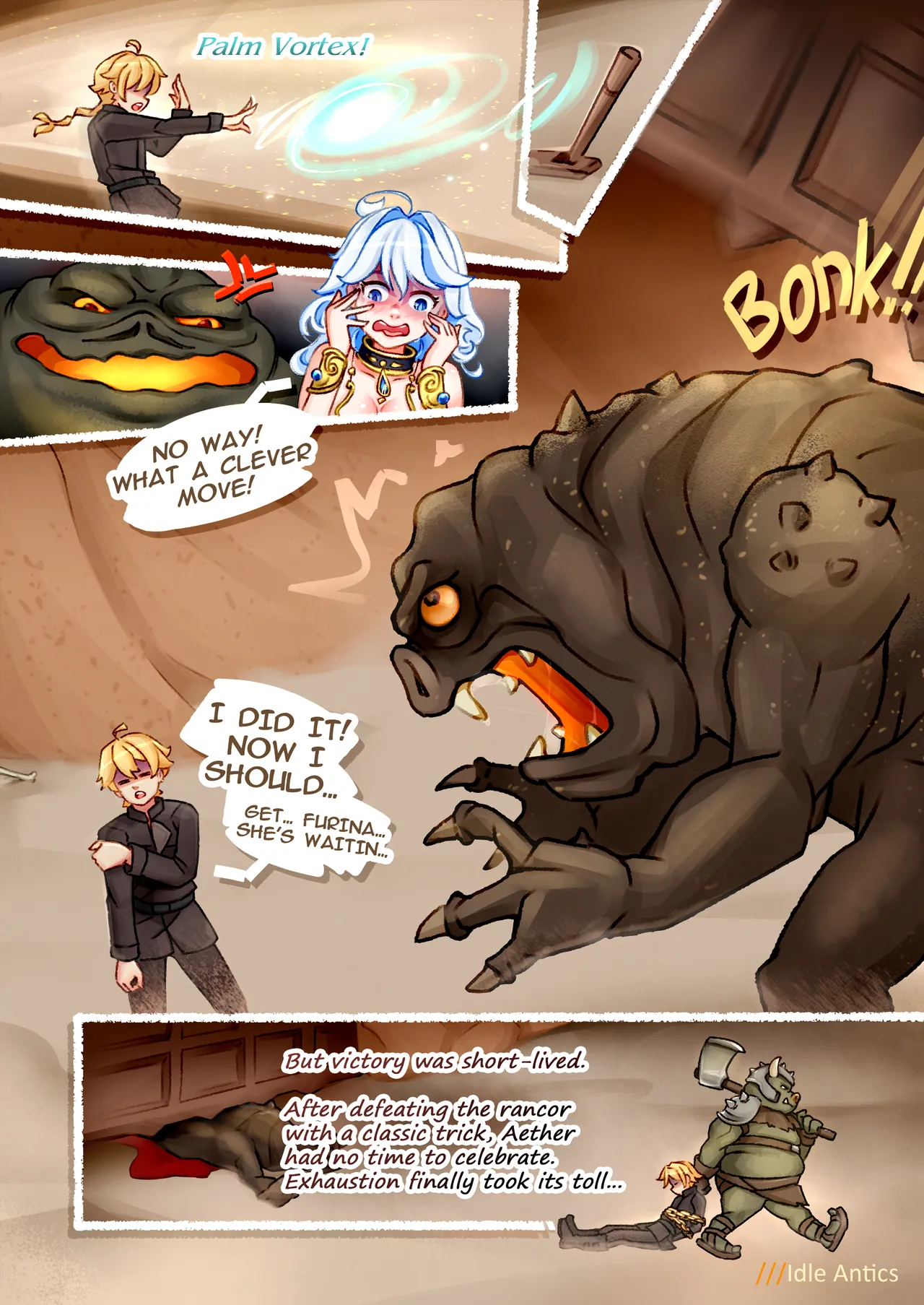 Furina's Fiasco in THE JABBA'S LAIR page 11 full