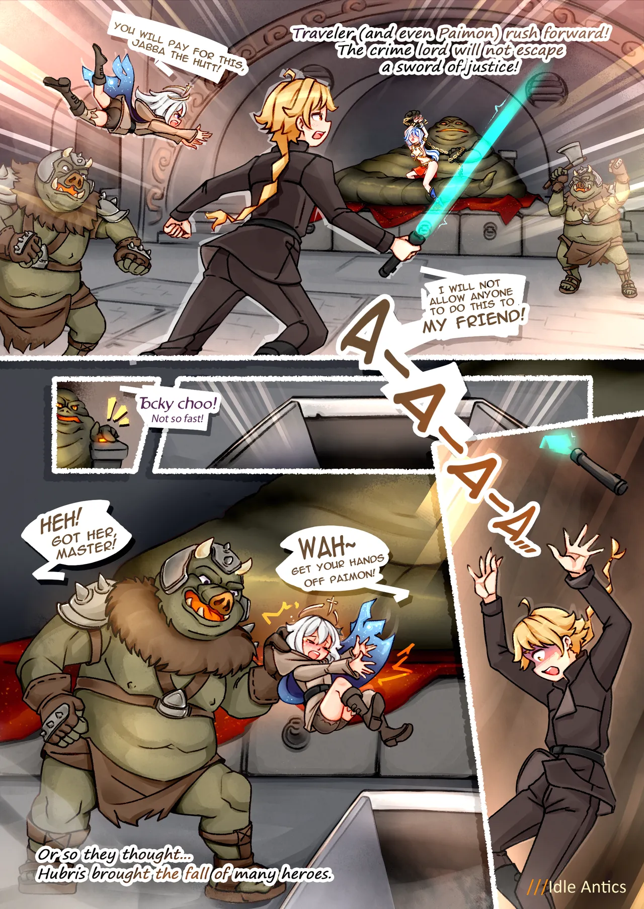 Furina's Fiasco in THE JABBA'S LAIR page 5 full