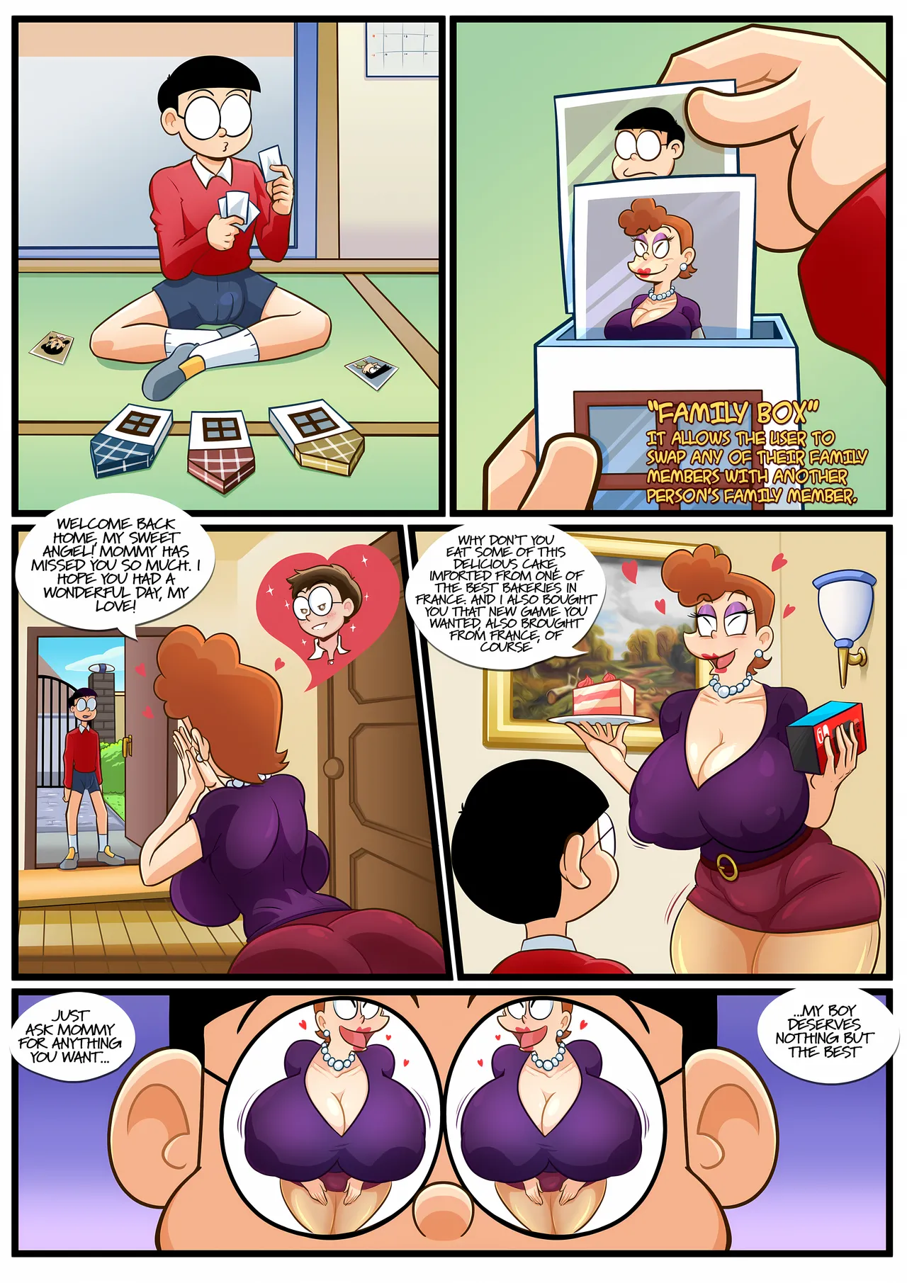 A family Box page 1 full