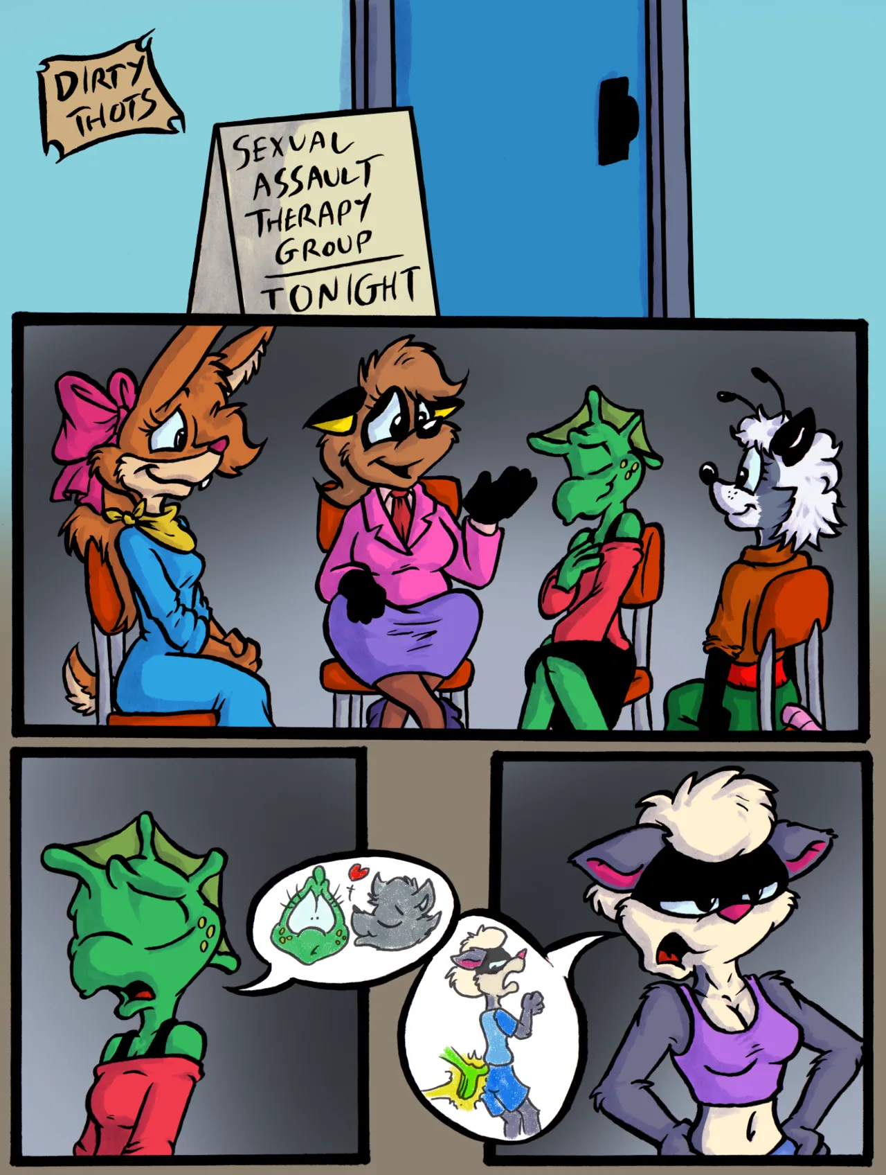 Dirty Thots page 1 full