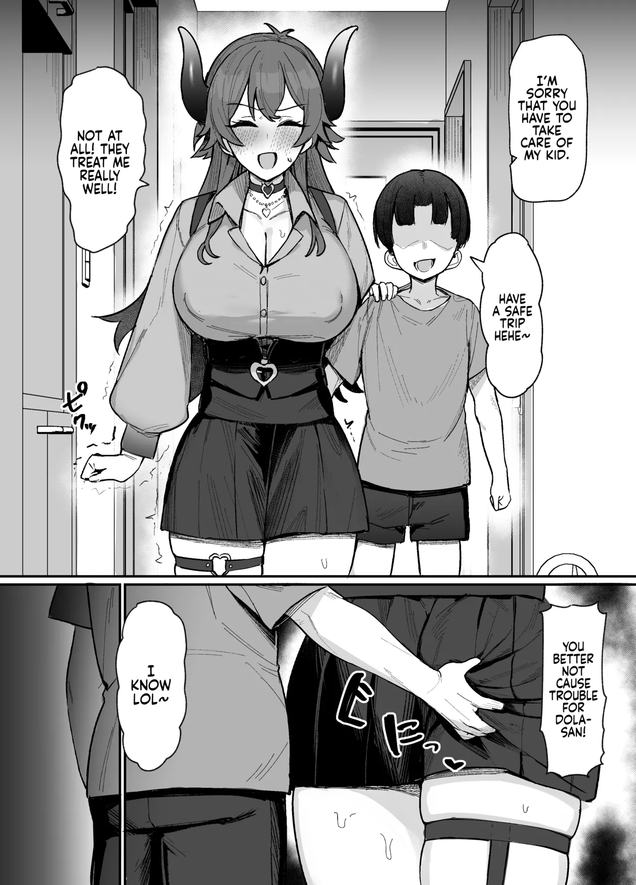 Dola-sama to Erogaki | Dola-sama and the Erotic Brat page 2 full