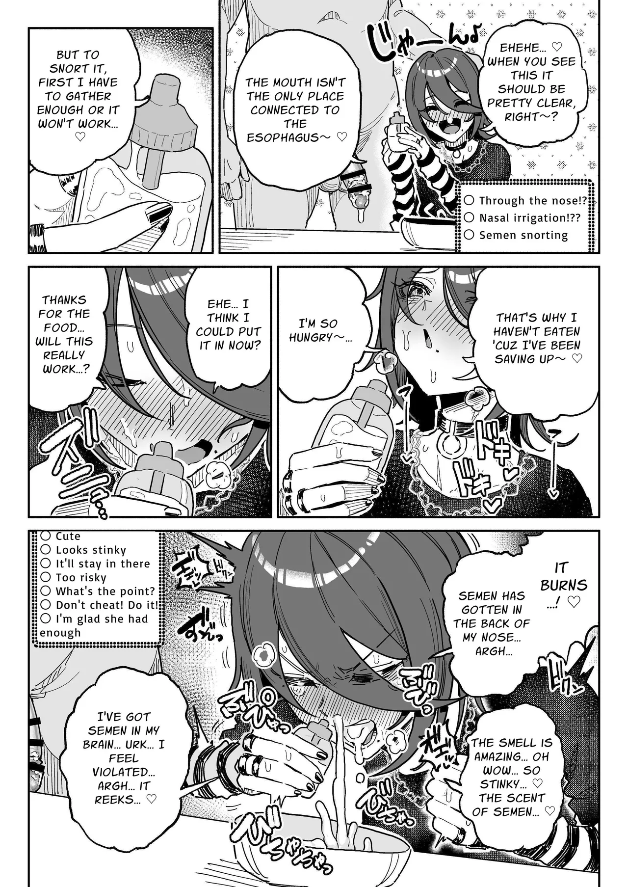 Chin Kagi Kei Haishinsha Isshuukan Chinkasu Zamen Seikatsu | Dick Sniffin' Tuber's 1 Week Smegma Ridden Cumlife page 12 full