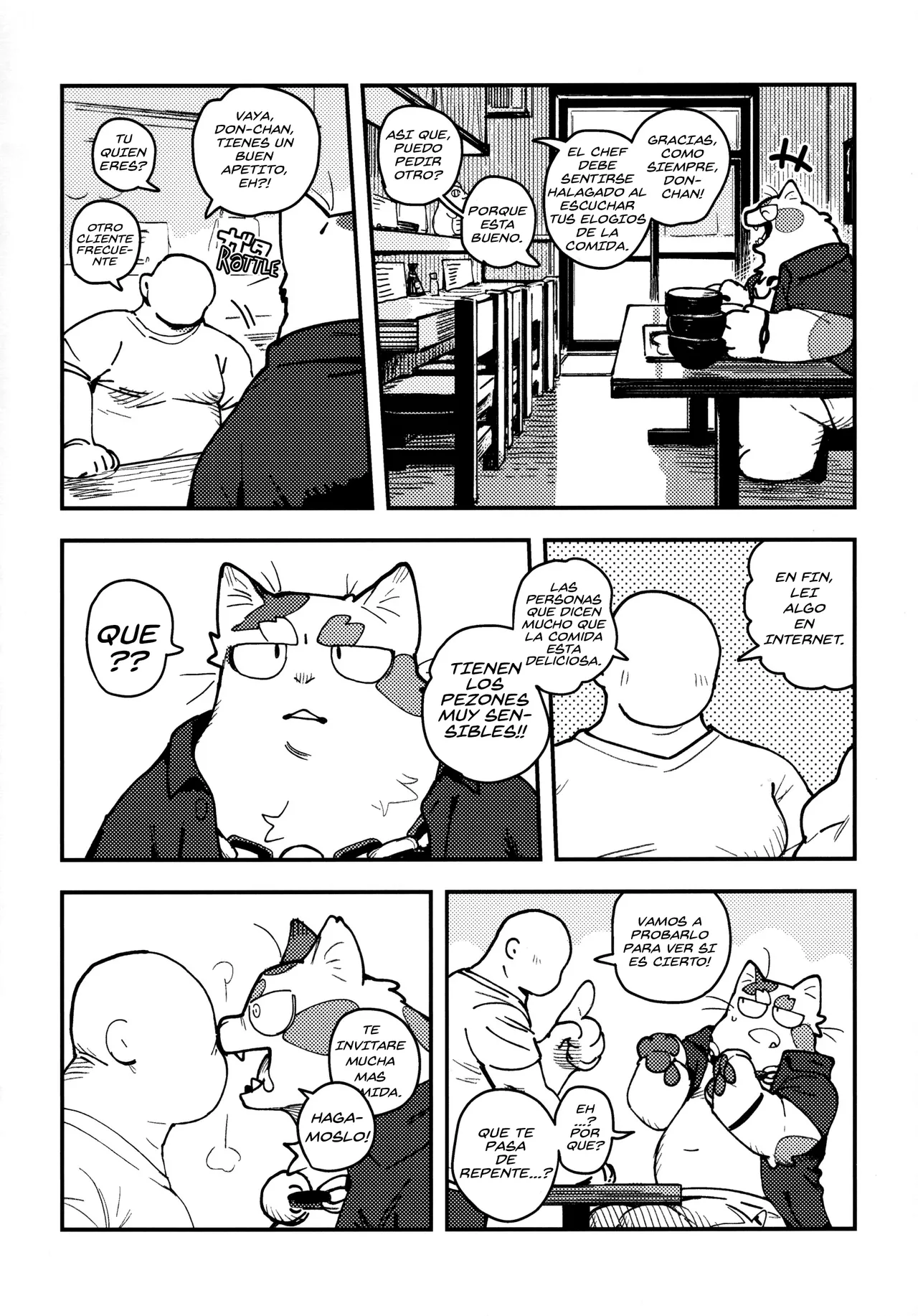 Do people who say how "Food is Delicious" a lot really have sensitive nipples?! page 4 full