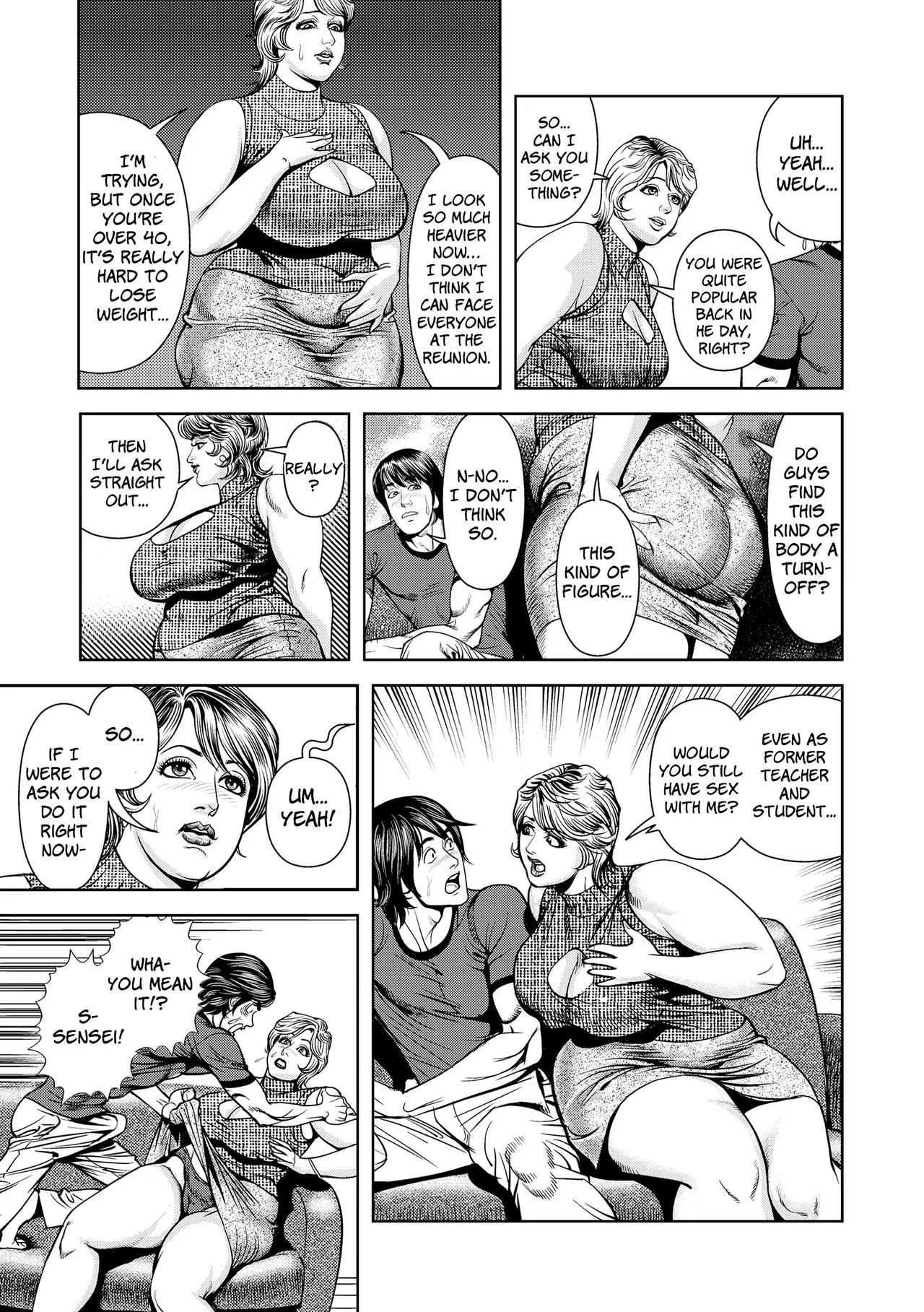 Bakunyū jokyōshi no tōsaku shidō | Lewd Lessons from Stacked Teacher page 3 full
