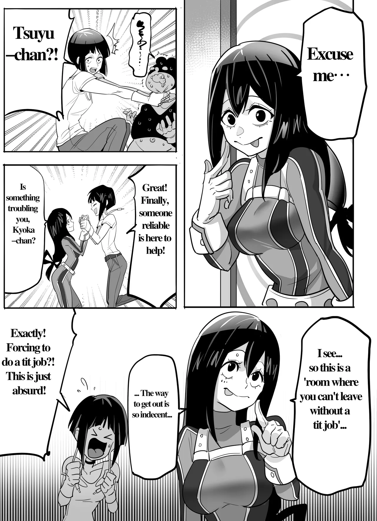 The room you can't leave unless you do a titjob page 11 full