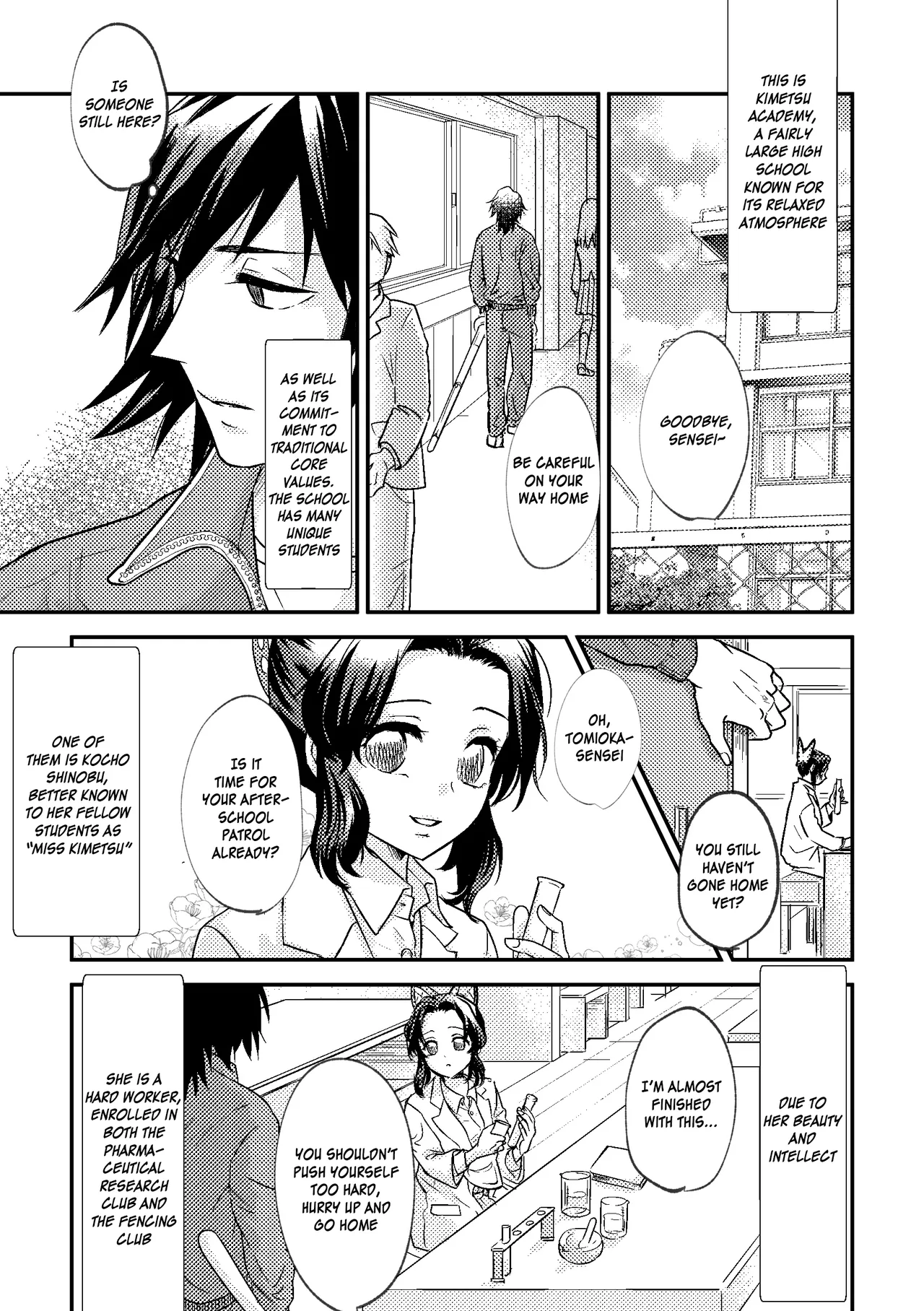 Sensei Soutei gai no Jitai desu! | Sensei, Something Unexpected has Happened! Chapters 1 & 2 page 4 full
