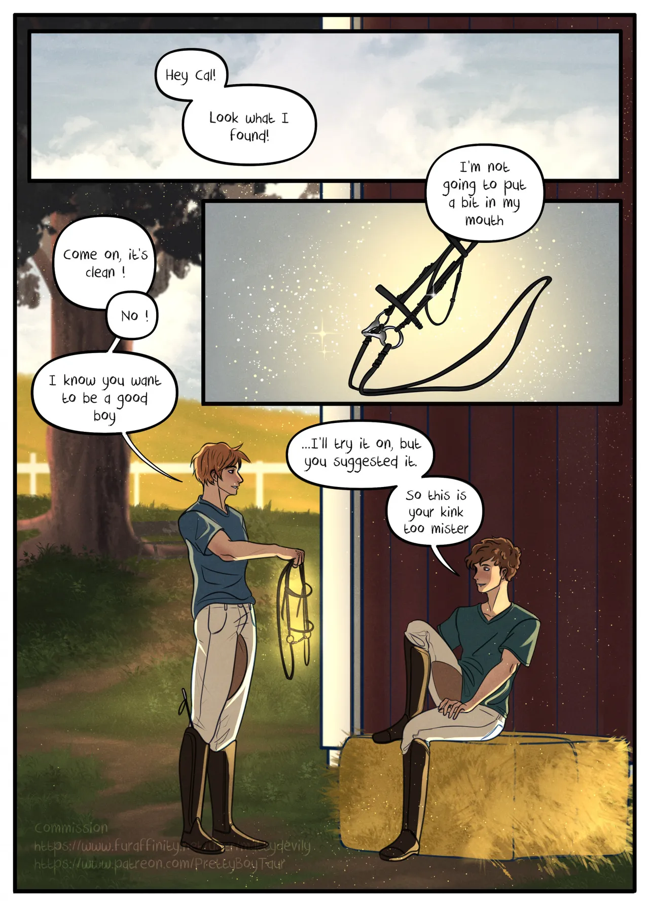 transformation comics page 1 full