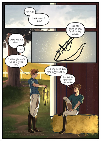 [prettyboytaur] transformation comics cover