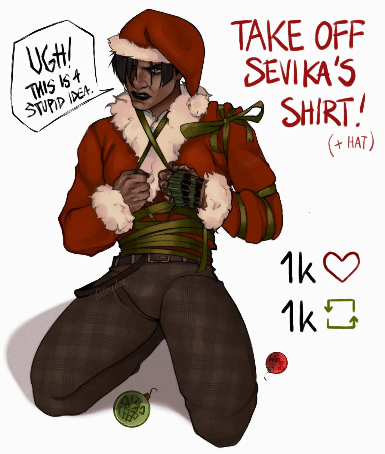 Sevika Strip Game page 1 full