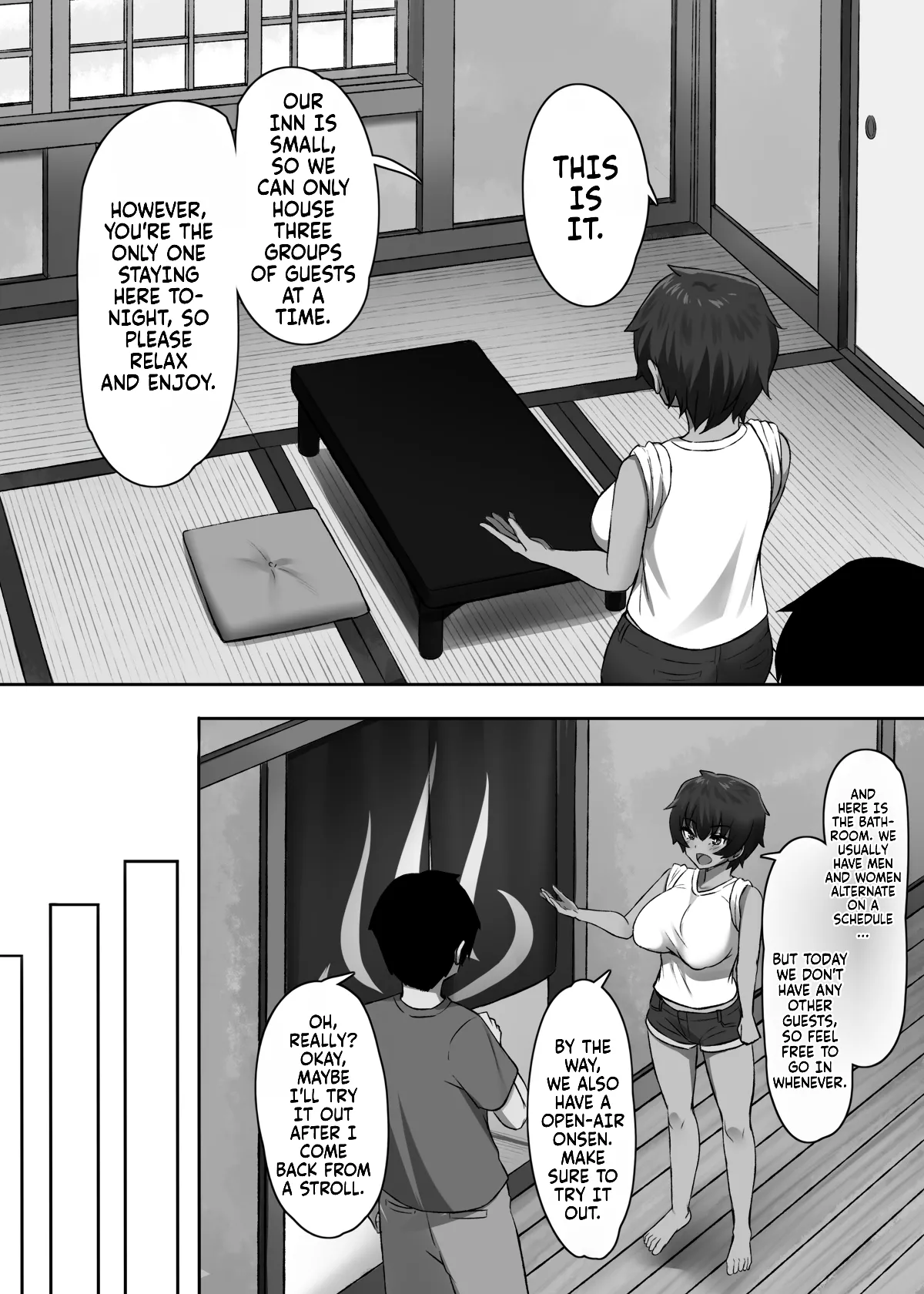 Sei ni Honpousugiru Minshuku Shimai | Way too sexually open sisters at the inn page 8 full
