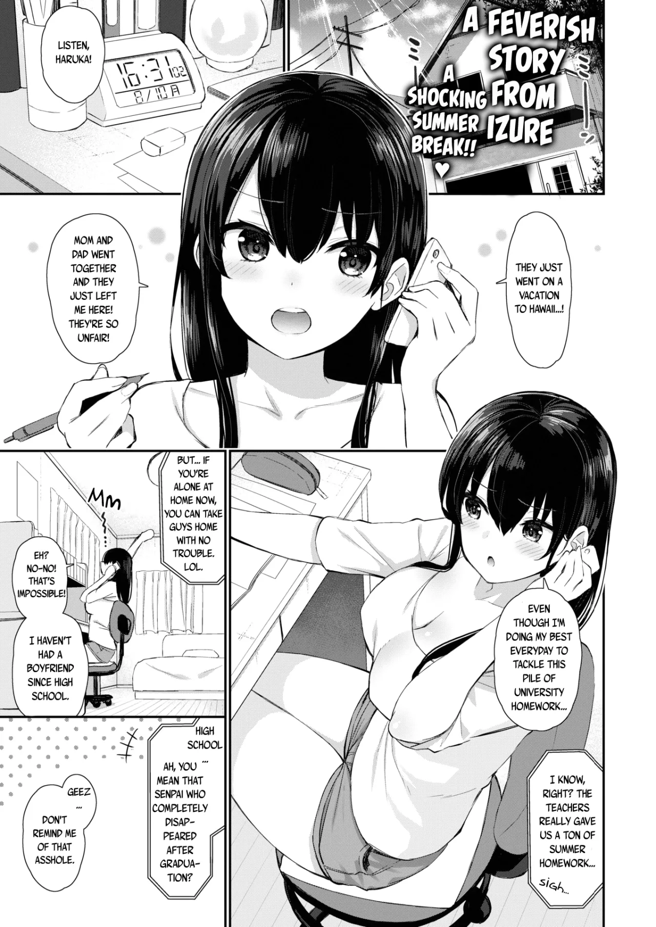 Natsu no OneShota page 1 full