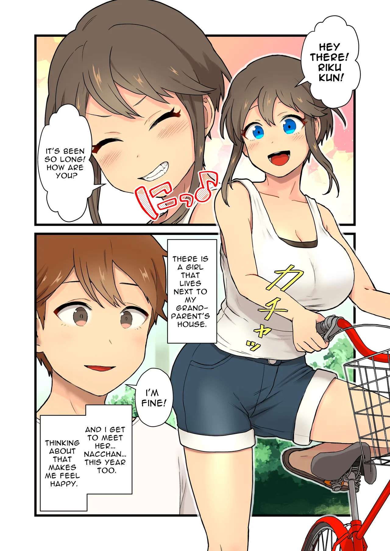 Hisashiburi ni Atta Inaka no Onna Tomodachi Issen Koechau | Crossed The Line with my Rural Town Female Friend page 3 full