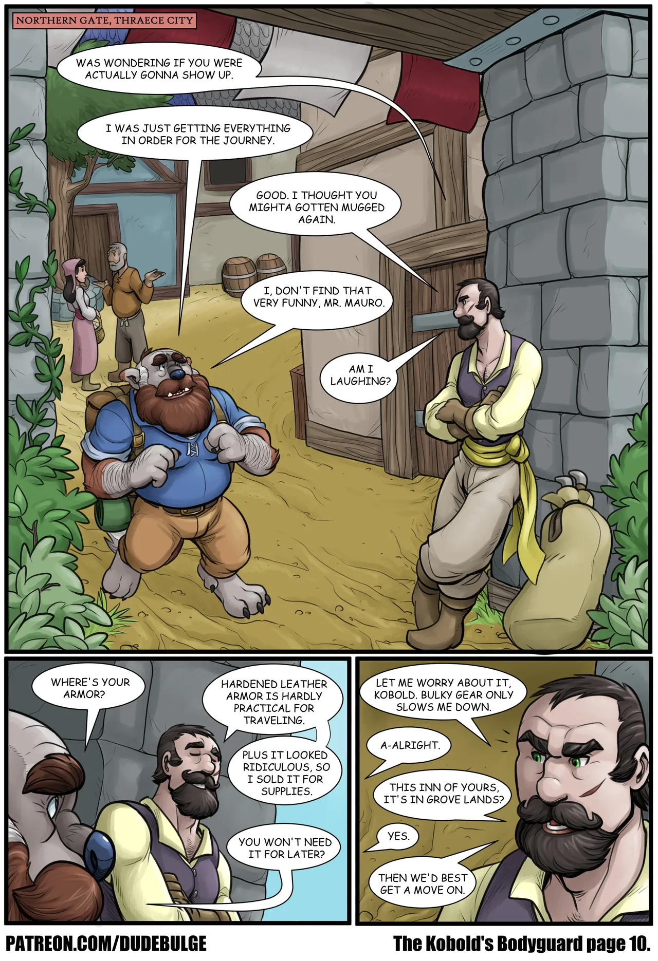 The Kobold's Bodyguard page 11 full