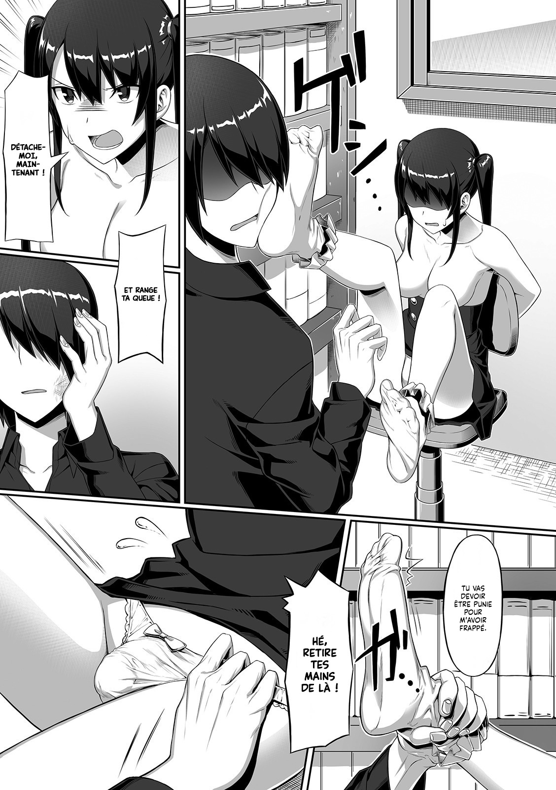 Otasaa Futanari Hime no Junan | Mais avec qui travaille la Princesse Futanari du club Manga ? page 5 full