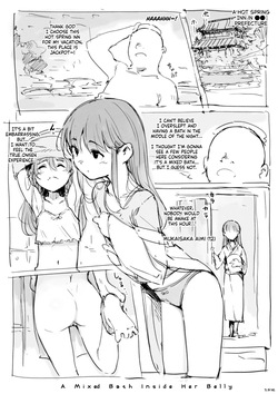 Konyoku wa Onaka no Naka de | A Mixed Bath Inside Her Belly