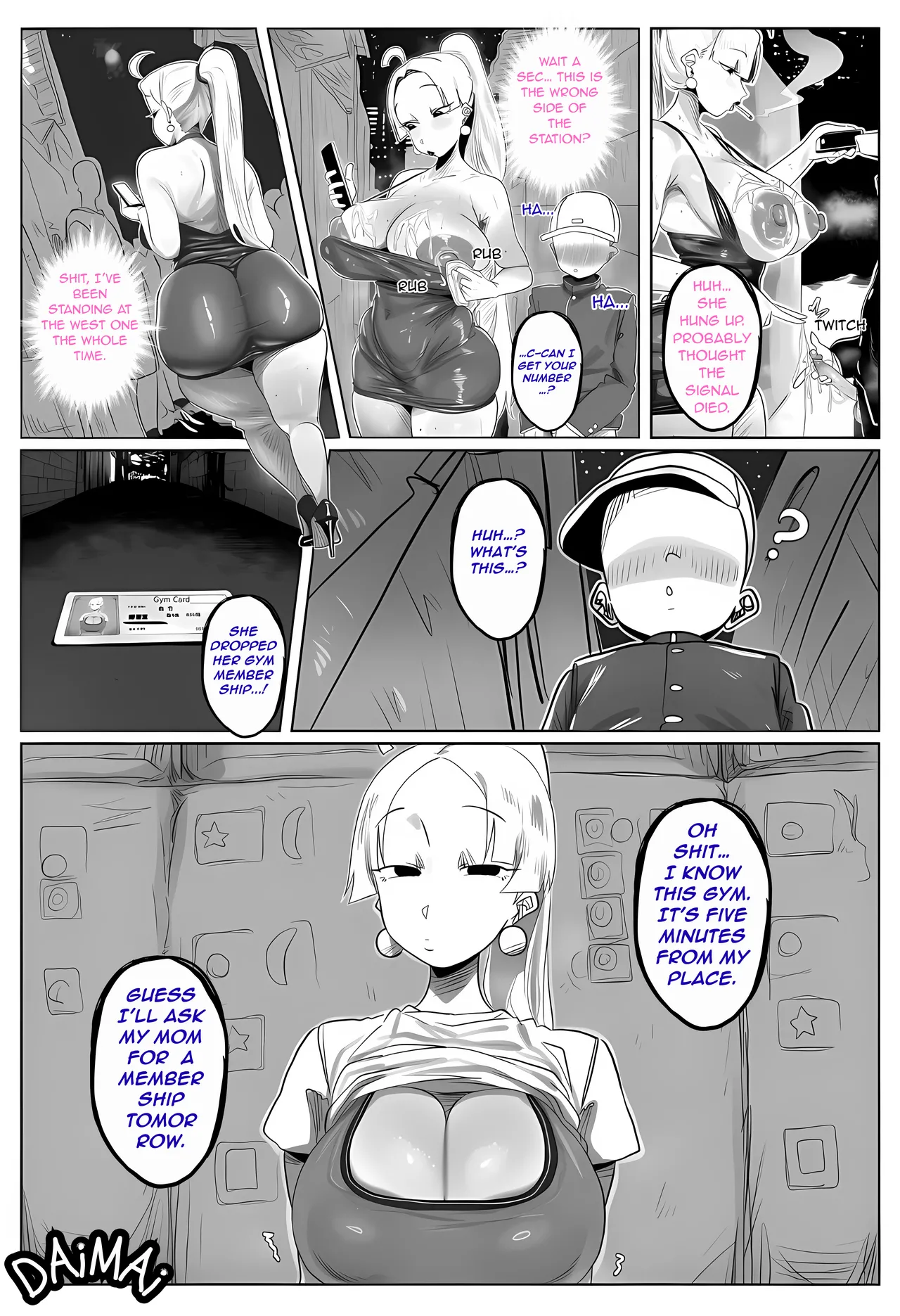 The Gyaru I Keep Running Into page 11 full