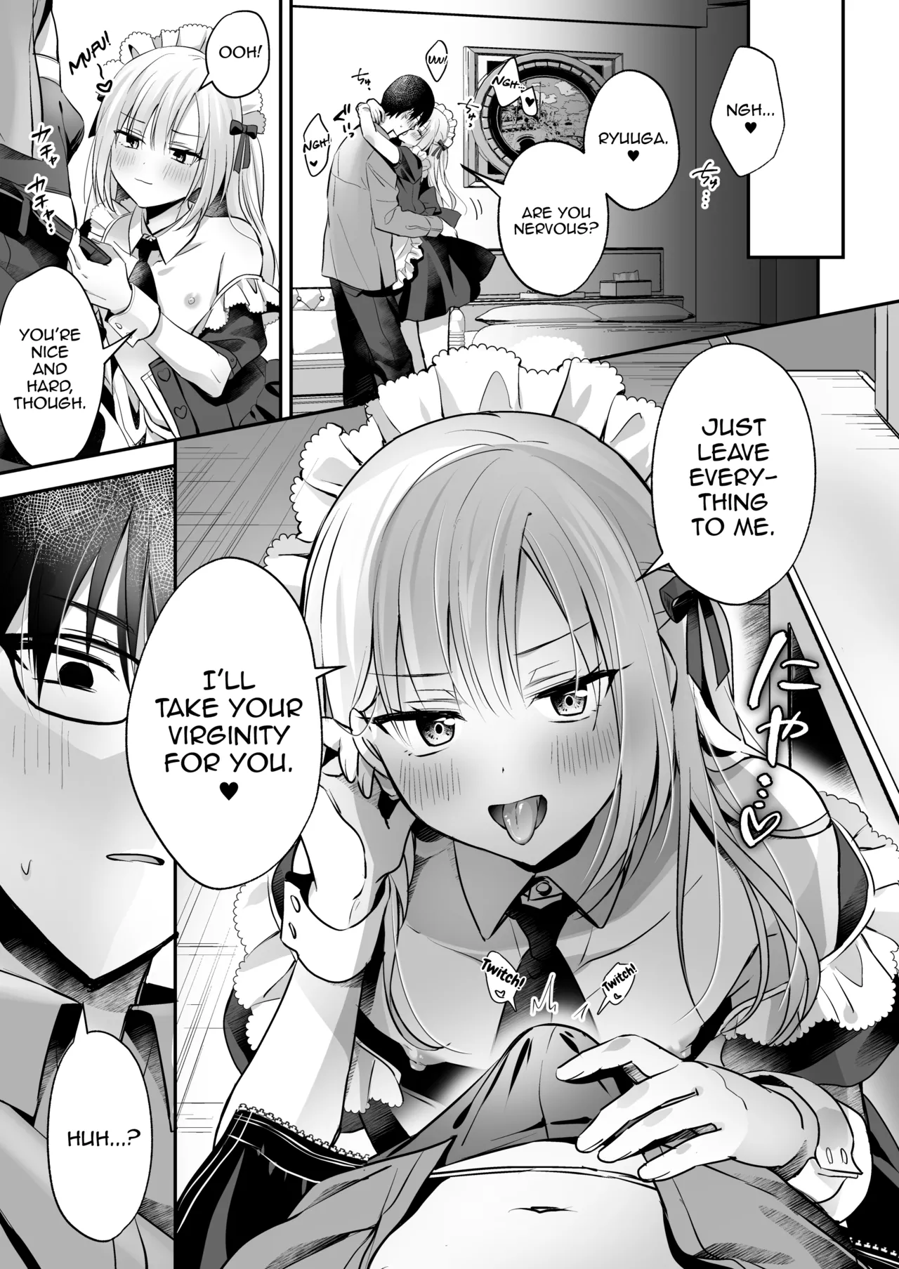 Mesuiki Maid-kun Kiki Ippatsu page 3 full