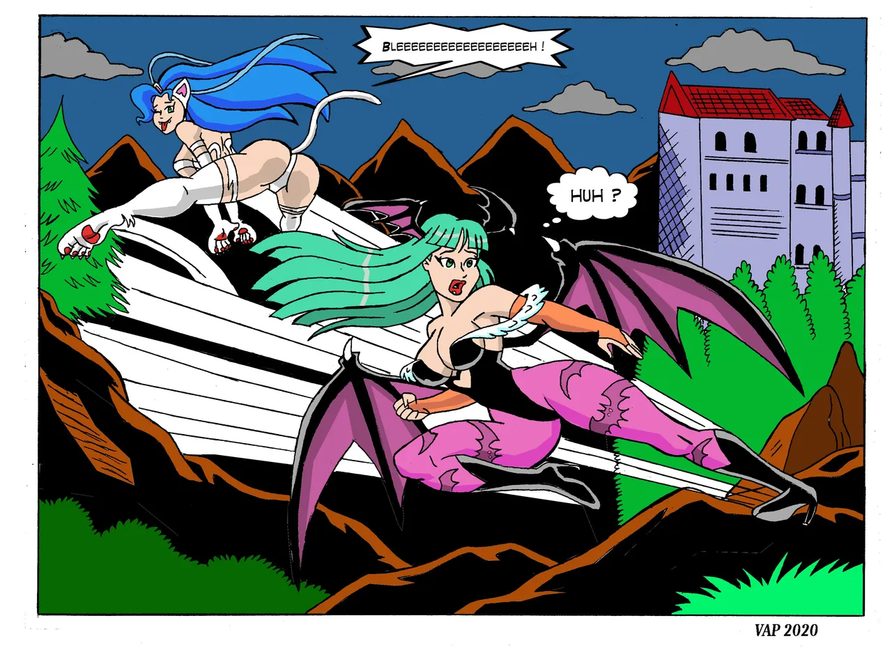 Morrigan Vs Felicia page 8 full