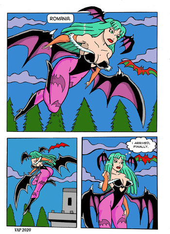 [CapV77] Morrigan Vs Felicia cover