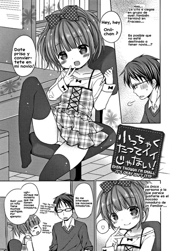 [Rico] Chicchakutatte Ii ja nai!｜¡Aunque Sea Pequeña no Pasa Nada!, ¿Verdad？(Onii-chan Asobo) [Spanish] [Rico Espanol = Ricas traducciones] cover