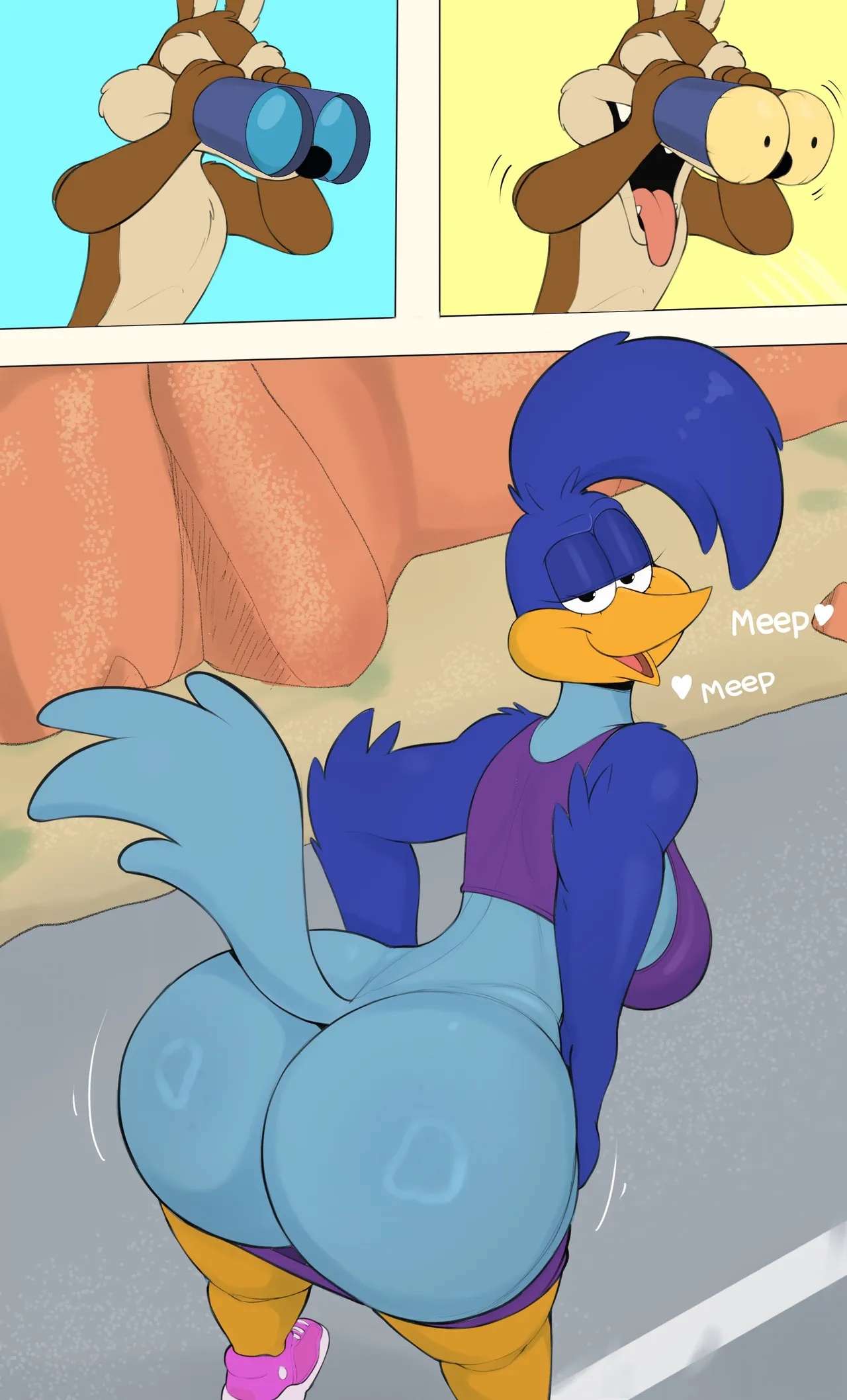 Road Runner & Wile E. Coyote page 1 full