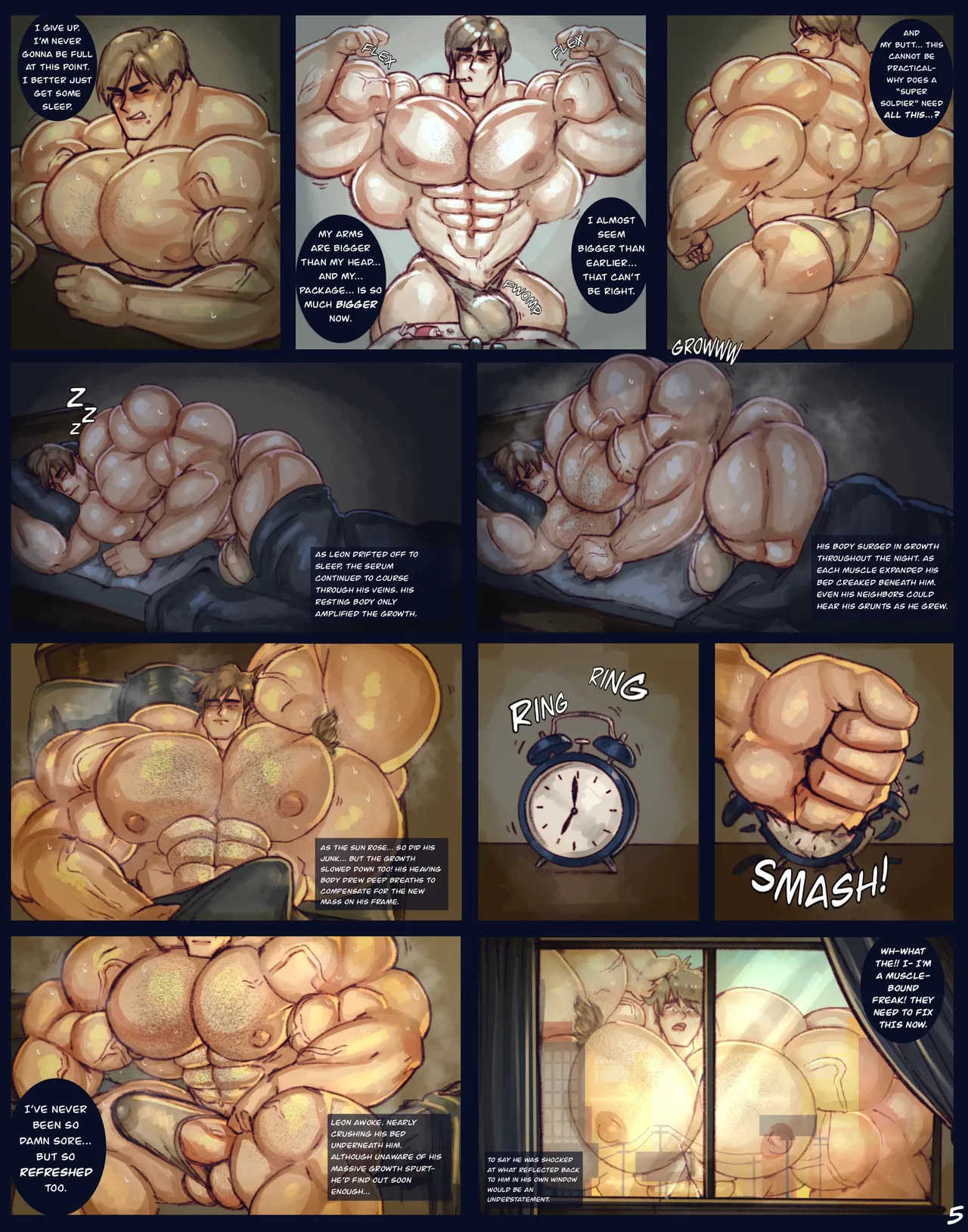 Leon Kennedy: Raccoon City’s New Super Soldier page 6 full