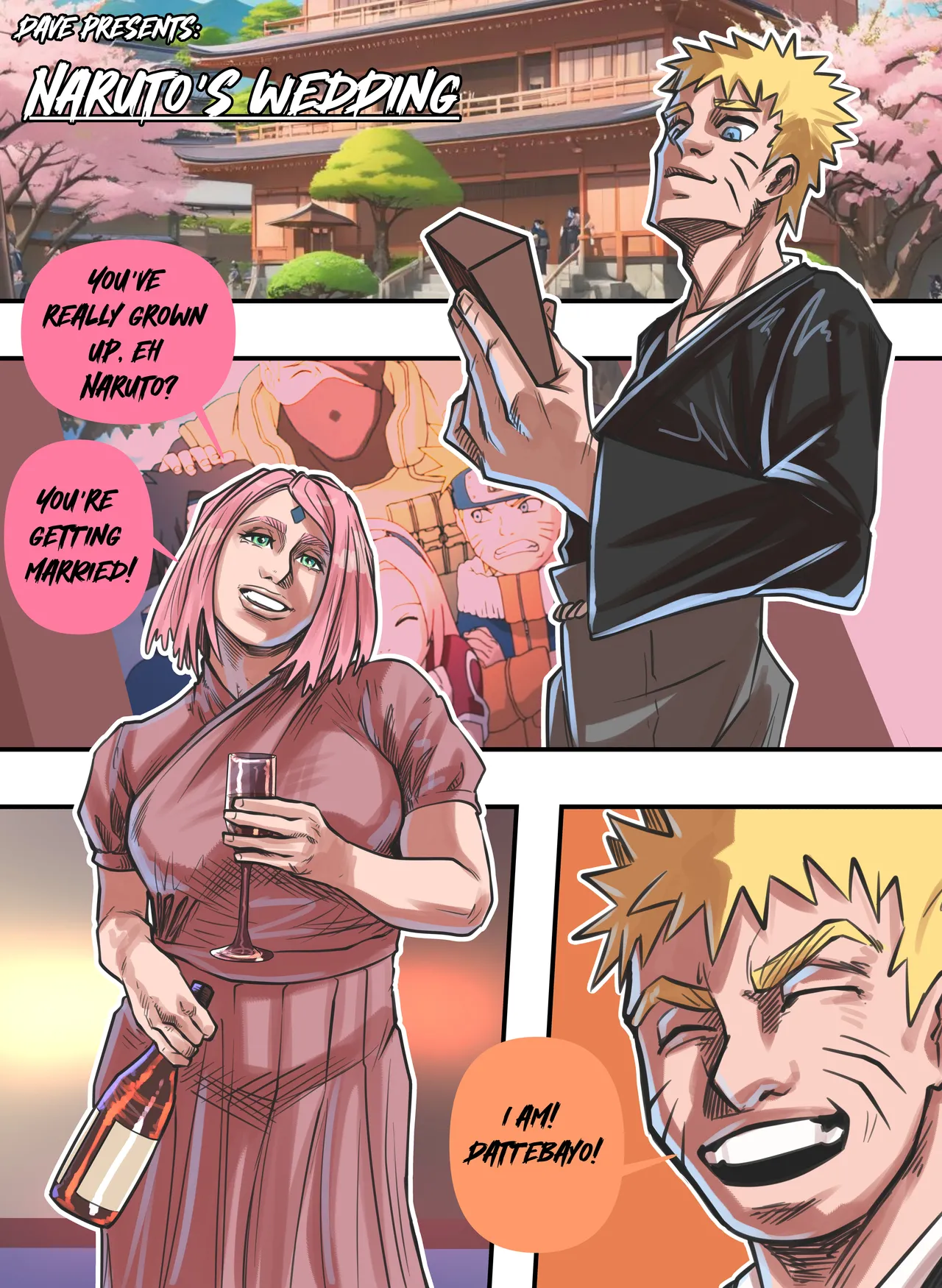 Naruto's Wedding Arc Ch. 1-4 page 1 full