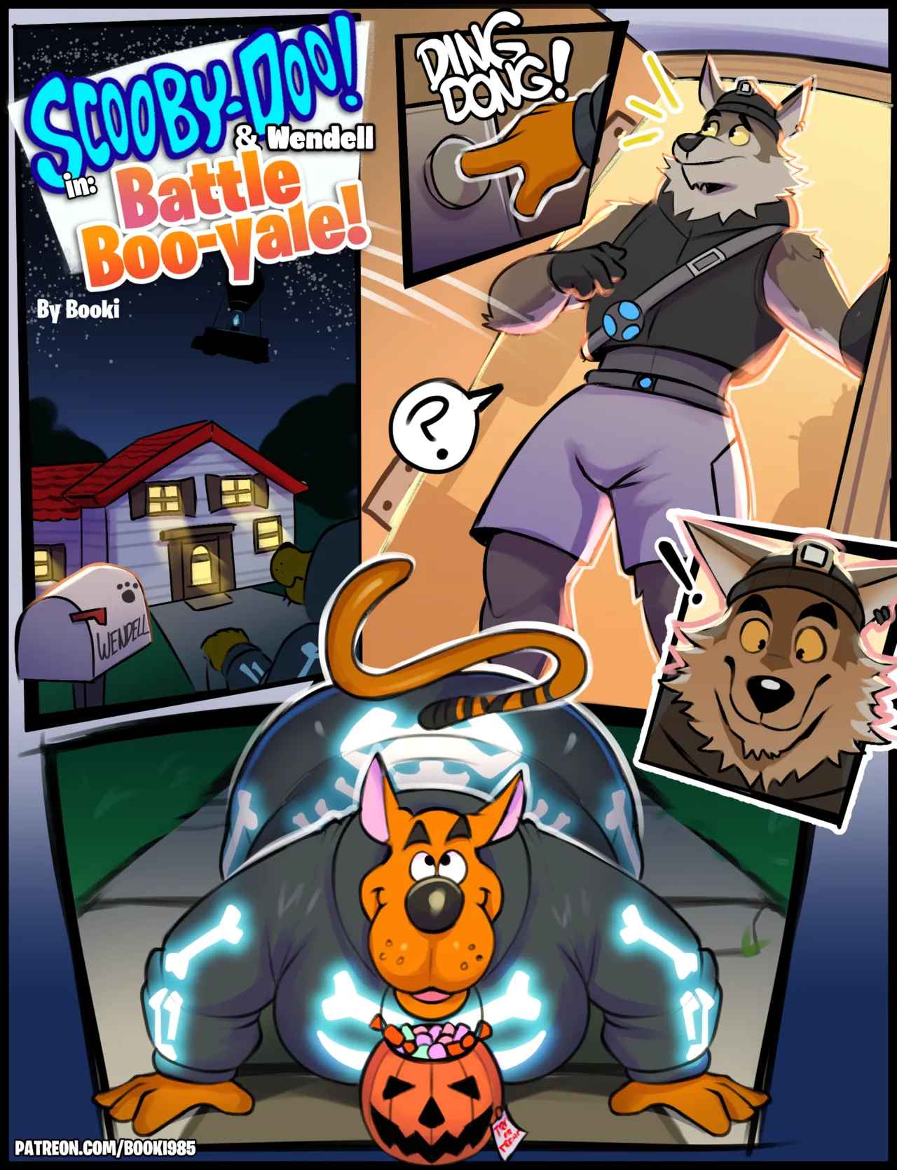Scooby Doo & Wendell in: Battle Boo-yale! page 1 full