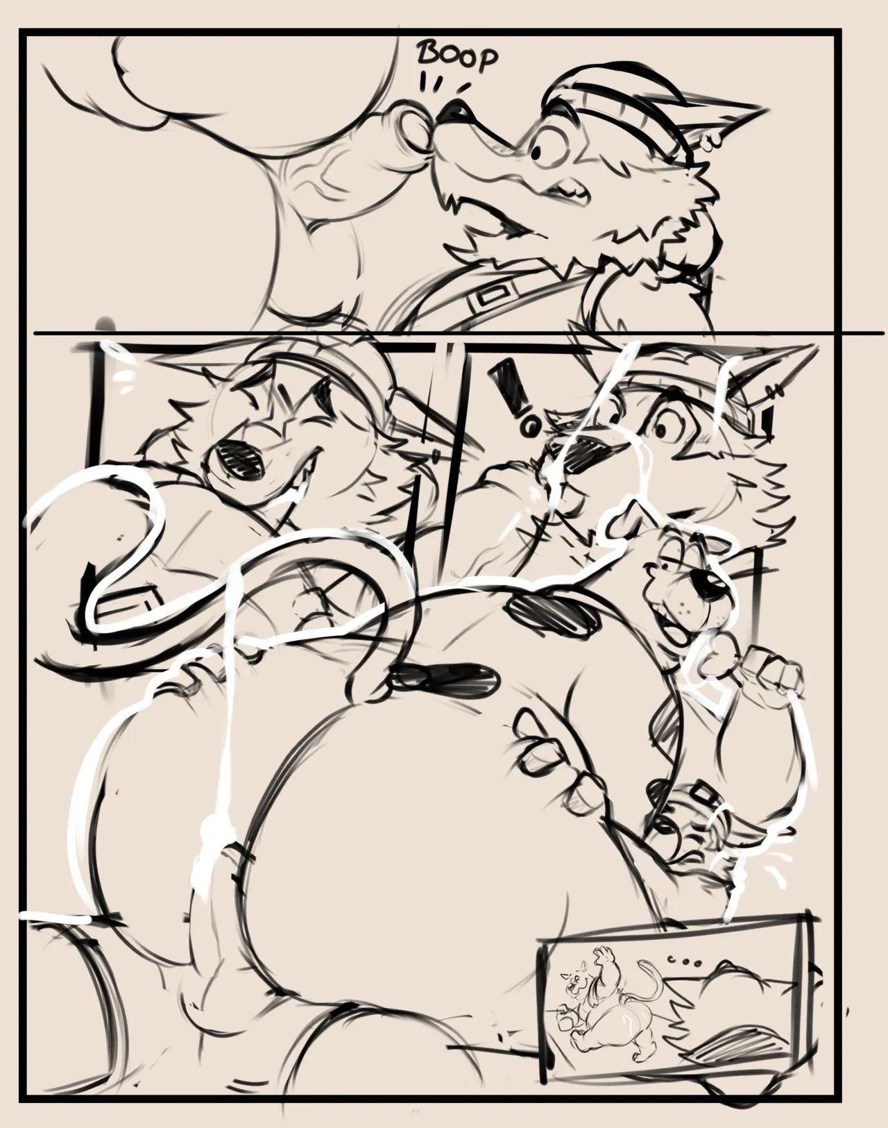 Scooby Doo & Wendell in: Battle Boo-yale! page 9 full