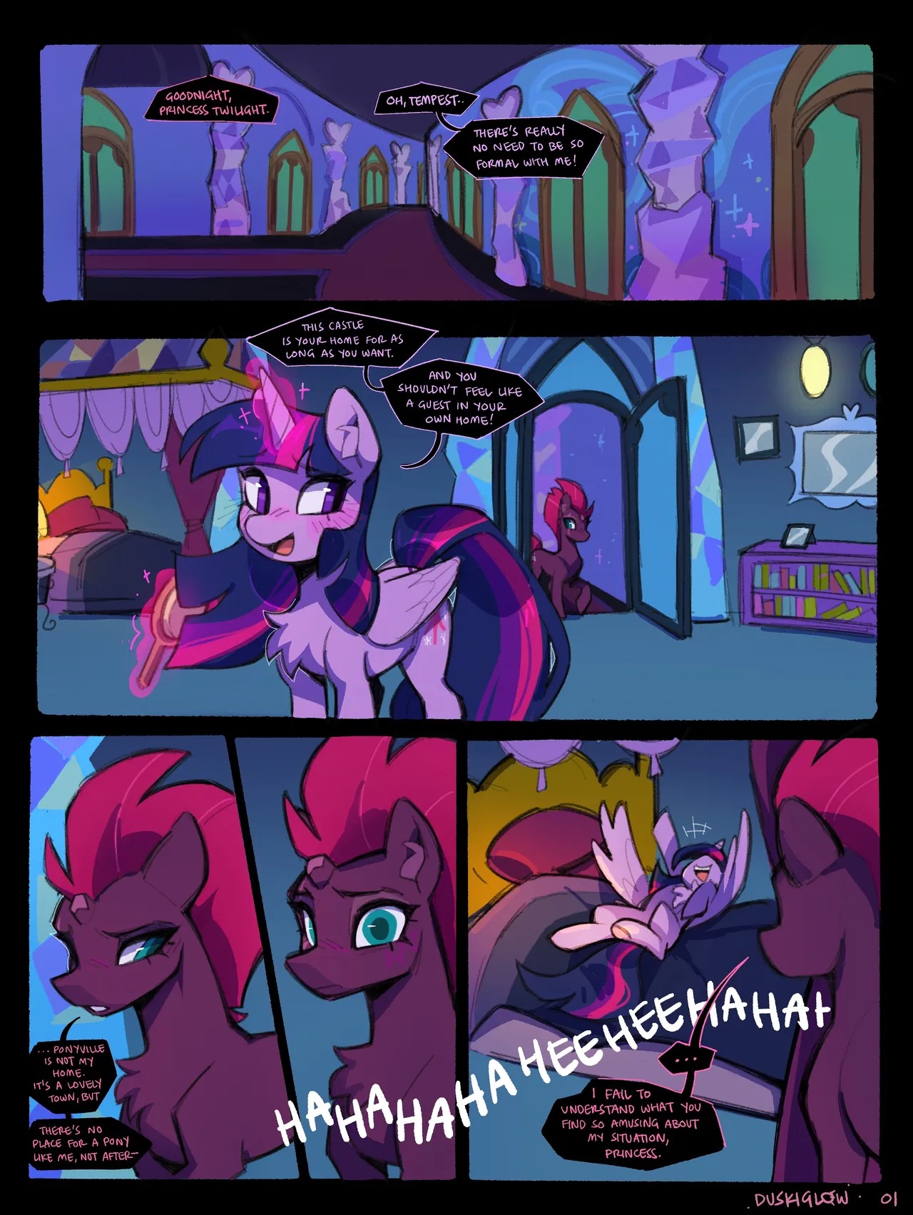 TwiTempest Comic page 1 full