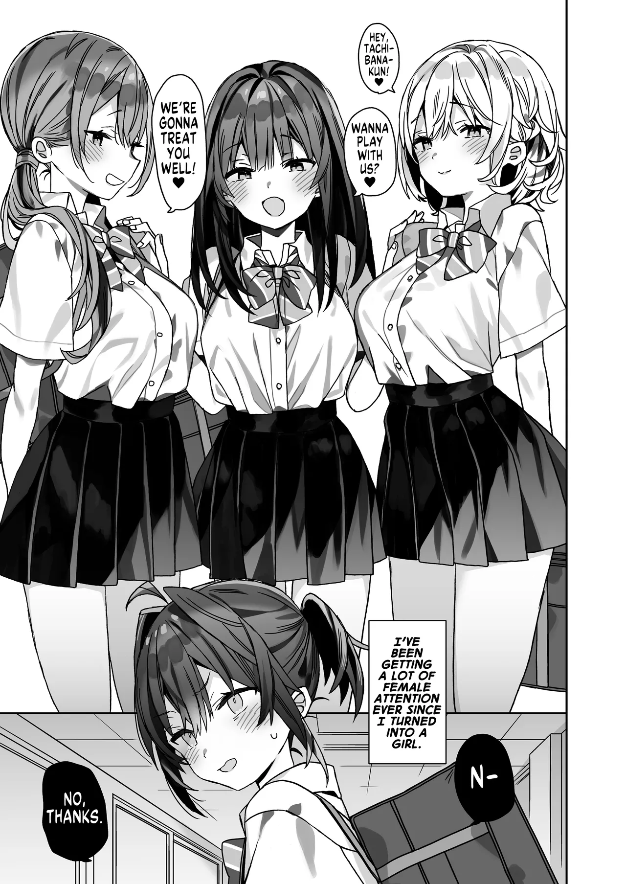 Nyotaika Shita Ore no Tadareta Gakusei Seikatsu IF | My Debauched Student Life after Turning into a Girl: IF page 4 full