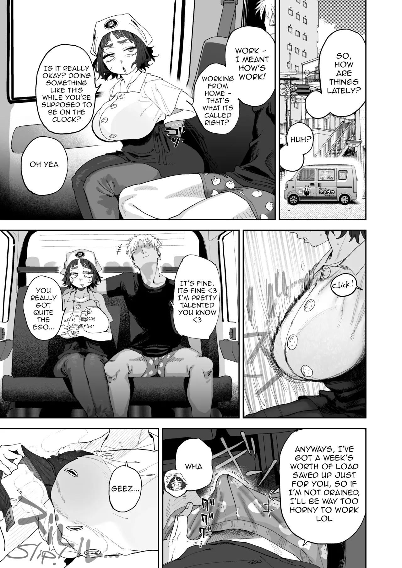 Nuki Ari Houmon Panya no Ero Oba-san | The Horny Housewife from the Door to Door Bread Delivery Service page 11 full