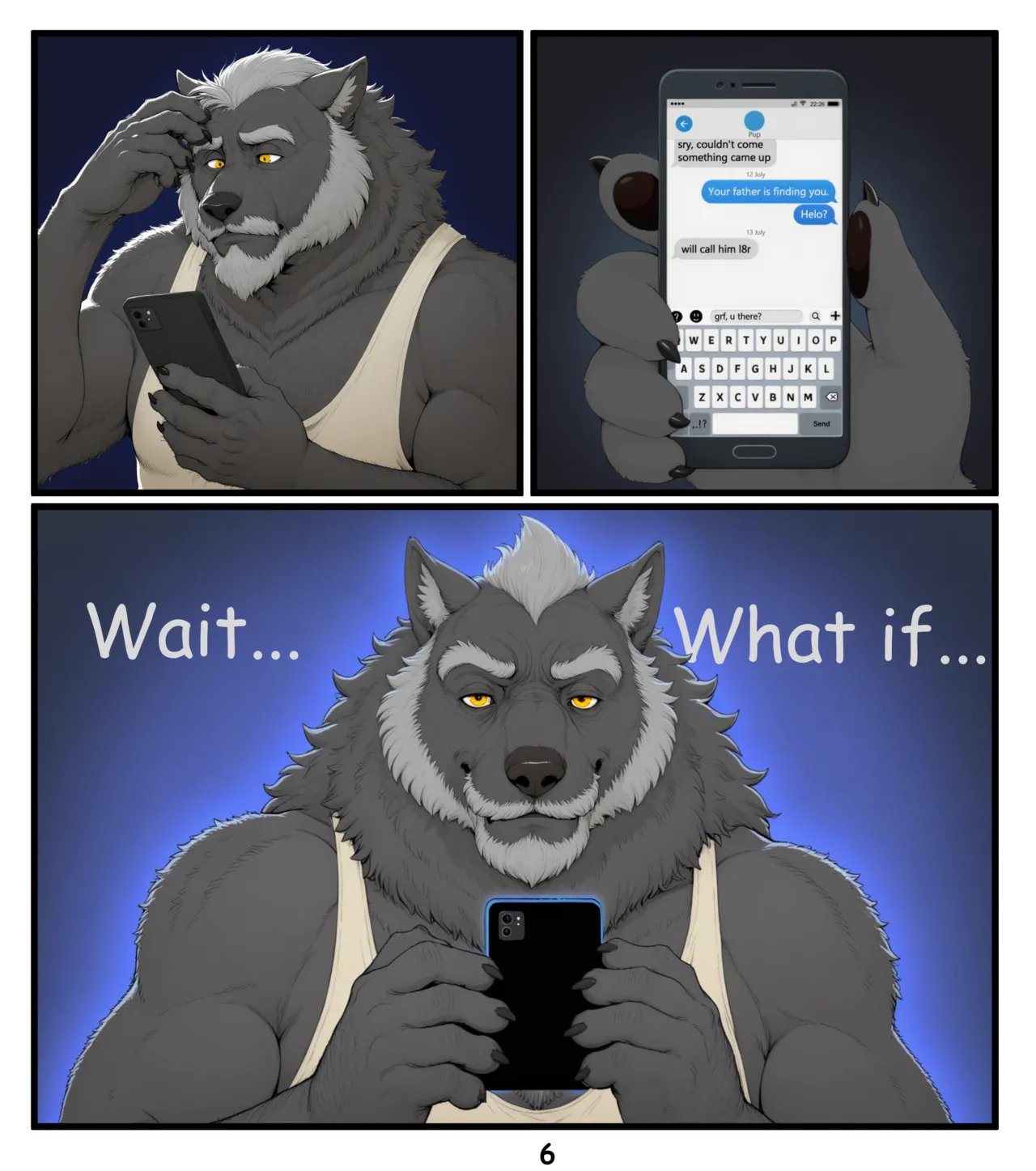 Grandfather Content - A Body Swap Comic page 6 full