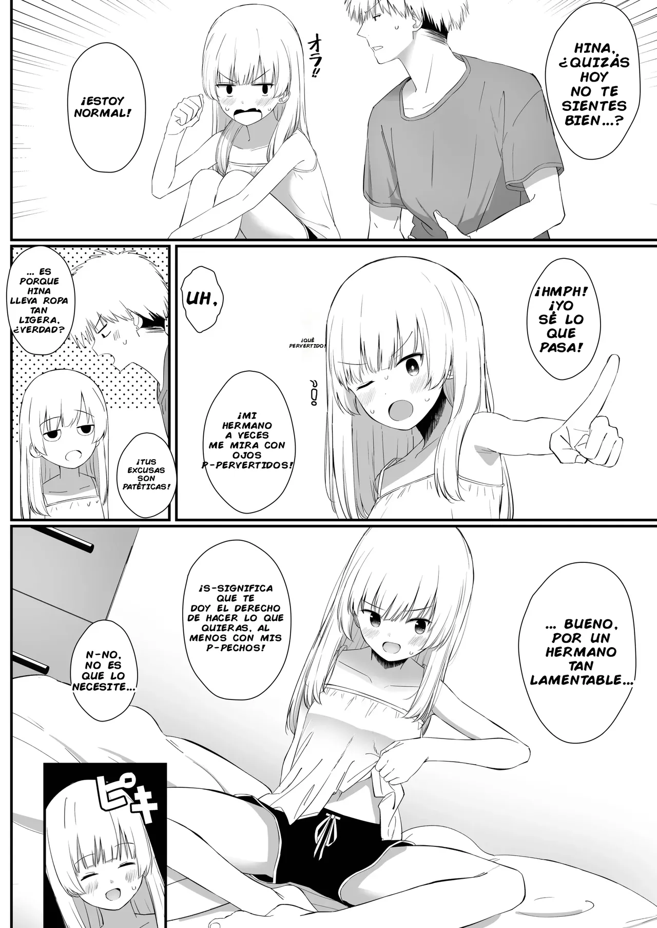 Chotto Namaiki Dakedo Onii-chan no Koto ga Daisuki na Imouto to Noukou Amaama Ecchi page 9 full