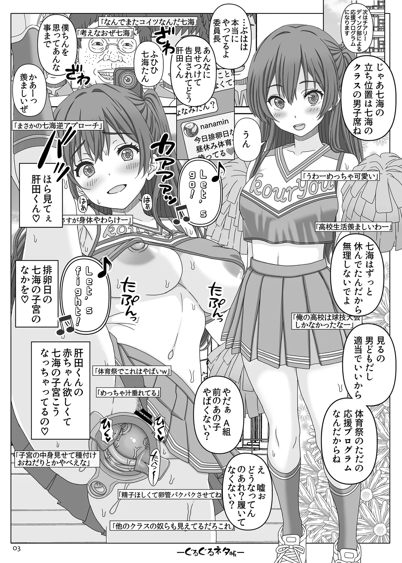 七海チアコス分娩配信 page 2 full