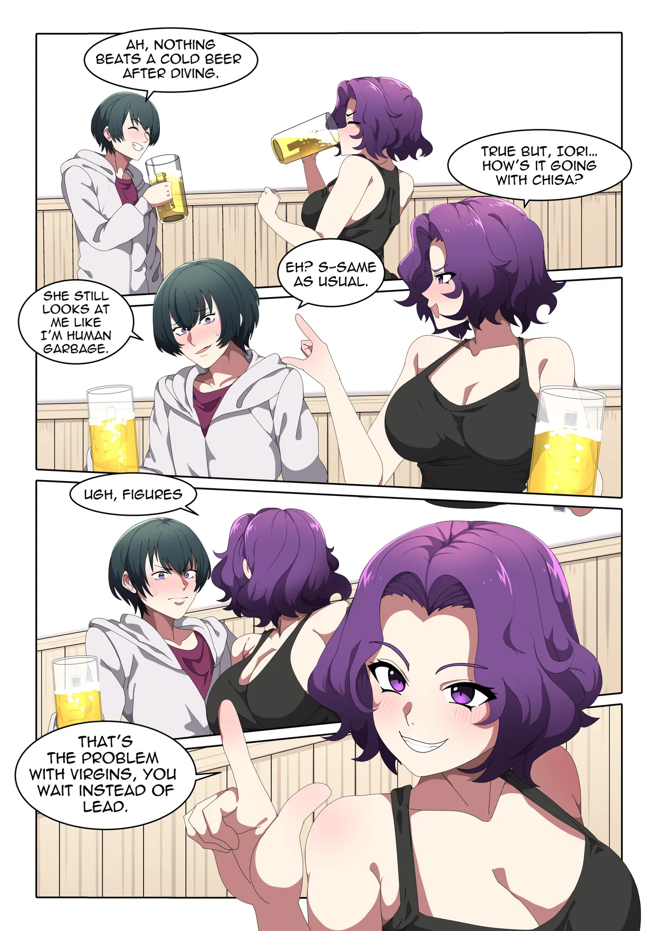 Grand Blue Exchange page 1 full