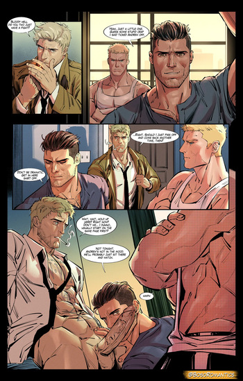 [BosoRomantics] Little Quarrel [Apollo x Midnighter + John Constantine] cover