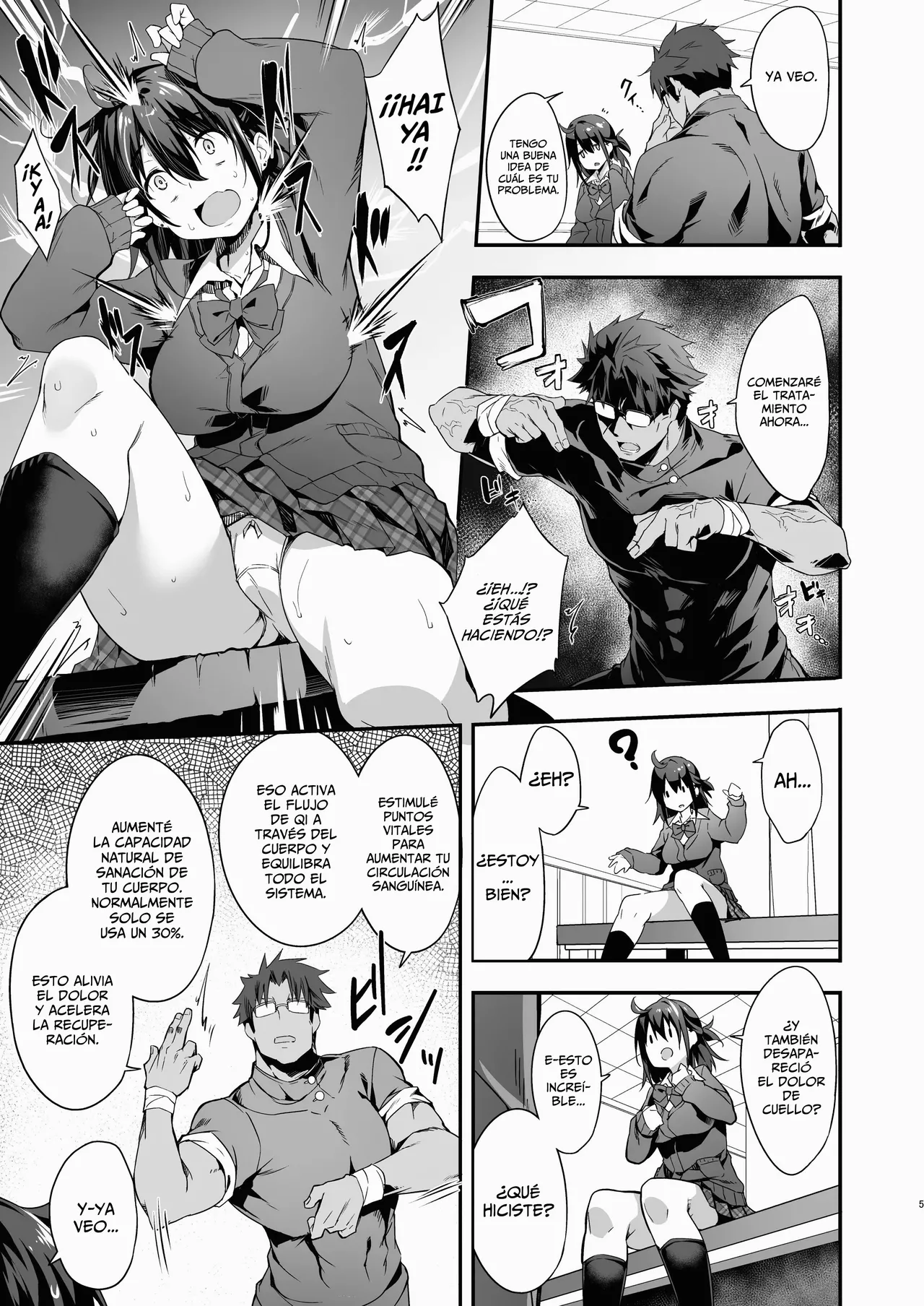 Hikou Seitai de Seikando MAX Shijutsu Sarechau JK.｜Las Zonas Erógenas de una Chica de Preparatoria se Ponen al Máximo por Acupresión. page 6 full
