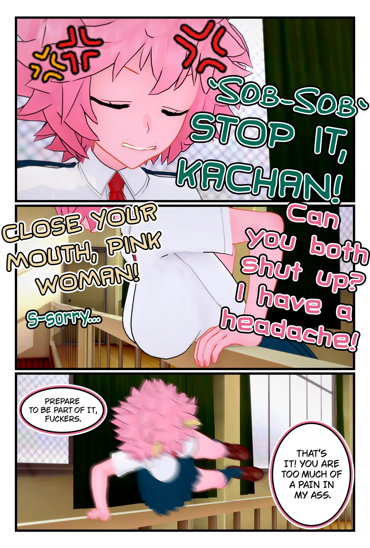 TrapoNeko  "Pain In Ass page 4 full